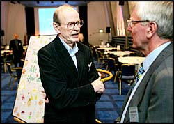 Dan Olweus og Helge Bergesen